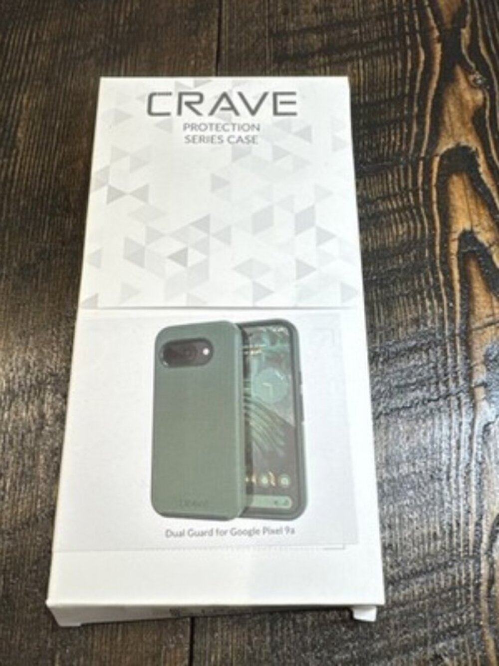 Crave Dual Guard Protection Google Pixel 9a Case Forest Green Shock Resistant